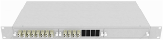 Кросс оптический стоечный  TopLAN КРС-Top-1U-24LC/U-OM2-GY 649013