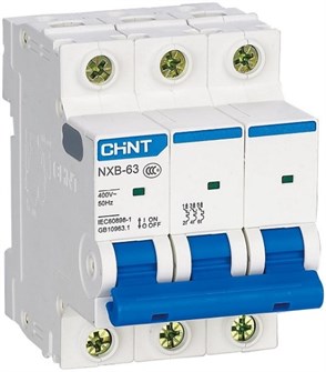 Автоматический выключатель модульный CHINT 296839 1136597