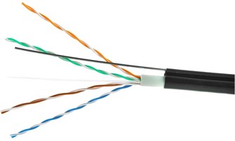 Кабель витая пара U/UTP 5e кат. 4 пары Cablexpert UPC-5051E-4-CU-OUTR 1147933