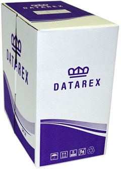 Кабель витая пара U/UTP 5e кат. 4 пары Datarex DR-143001 713587