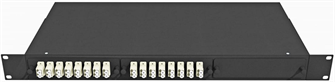 Кросс оптический стоечный  TopLAN КРС-Top-1U-32LC/U-OM2-BK 649033