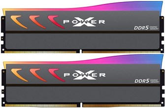 Модуль памяти DDR5 32GB (2*16GB) Silicon Power Xpower Storm RGB 1205029
