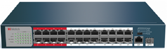 Коммутатор  HiWatch DS-S2624P(B) 818790
