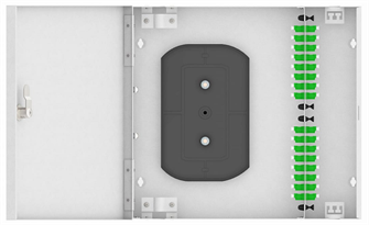Кросс оптический настенный  TopLAN КРН-Top-32LC/A-OS2-GY 649215
