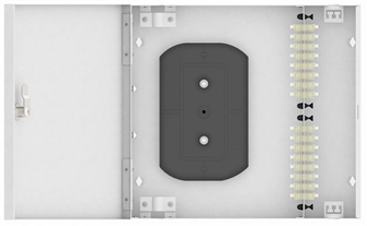 Кросс оптический настенный  TopLAN КРН-Top-32LC/U-OM2-GY 649214