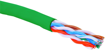 Кабель витая пара U/UTP 5e кат. 4 пары Eurolan 19C-U5-12GR-B305 875468