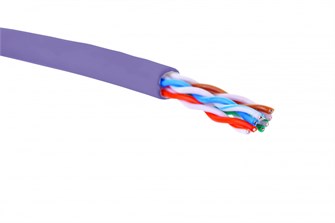 Кабель витая пара U/UTP 5 кат. 4 пары Eurolan 19C-U5-05VL-B305 1003687
