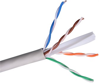 Кабель витая пара U/UTP 6 кат. 4 пары ITK LC1-C604-111 494814
