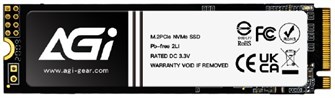 Накопитель SSD M.2 2280 AGI AI298 4096 ГБ 1227804