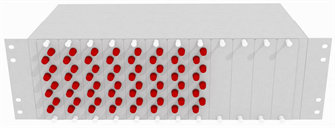 Кросс оптический стоечный  TopLAN КРС-Top-3U-72FC/U-OS2-GY 763311