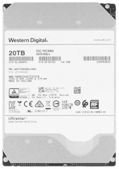 Жесткий диск 20TB SATA 6Gb/s Western Digital Ultrastar DC HC560 1123177