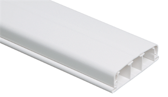Кабель-канал  IEK плинтусный 80х20 455955