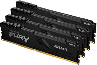 Модуль памяти DDR4 128GB (4*32GB) Kingston FURY KF436C18BBK4/128 993041