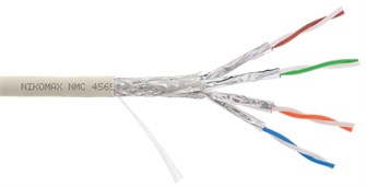 Кабель витая пара S/FTP 7 кат. 4 пары NikoMax NMC 4565L-IY 1093579