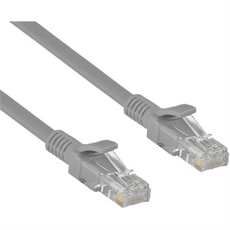 Кабель патч-корд U/UTP 5e кат. 30м Exegate UTP-RJ45-RJ45-5e-CU-30M-GY 804475