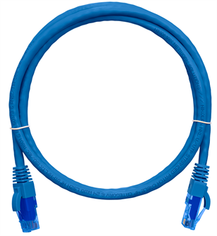 Кабель патч-корд U/UTP 6 кат. 3м NikoMax NMC-PC4UE55B-030-C-BL 853433
