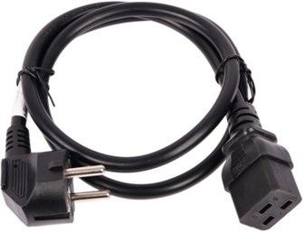 Кабель питания  Lanmaster LAN-PP19/SH-2.0-BK 886372