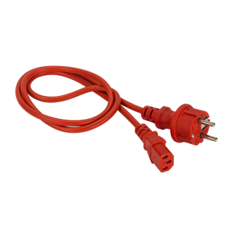 Кабель питания  Lanmaster LAN-PP13/SH-7.0-RD 687104