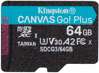 Карта памяти MicroSDXC 64GB Kingston SDCG3/64GBSP 762964