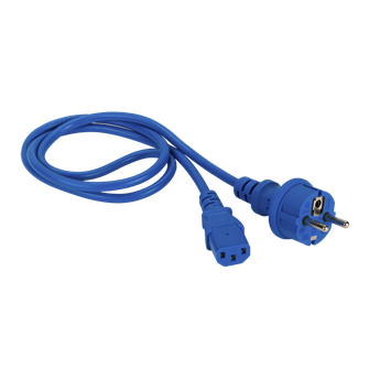 Кабель питания  Lanmaster LAN-PP13/SH-7.0-BL 687103