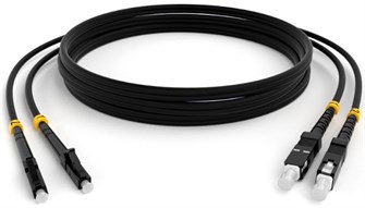 Кабель патч-корд волоконно-оптический Vimcom LC-LC duplex 50/125 5m 1112887