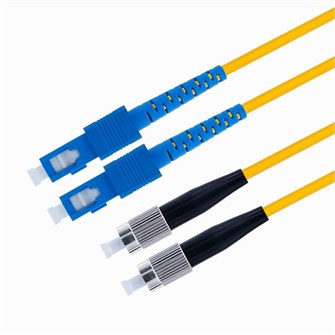 Патч-корд волоконно-оптический TELCORD ШОС-2x3.0-2FC/U-2SC/U-SM-5м-LSZH-YL 803569