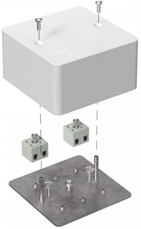 Коробка для кабель-канала Промрукав 40-0460-FR2.5-4 858576