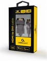 Кабель интерфейсный HDMI-DVI Cablexpert CC-HDMI-DVI-4K-6 873939