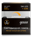 Лампа светодиодная Gauss 101505105-D 608260