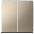 Выключатель двухклавишный  Systeme Electric GAL000551S 1226306