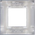Рамка одинарная  IEK SK-M12-M-K50 1158070