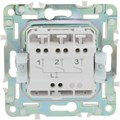 Выключатель трехклавишный  IEK SK-V30-0-10-K03 1157342