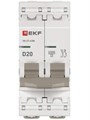 Автоматический выключатель  EKF M634220D 1129876