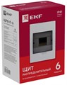 Щит распределительный встраиваемый EKF pb40-v-6 1134400