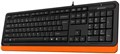 Клавиатура  A4Tech FK10 ORANGE 721399