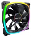 Вентилятор для корпуса Montech RX140 PWM BLACK 1123057