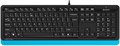 Клавиатура и мышь  A4Tech F1010 BLUE 721381