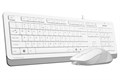 Клавиатура и мышь  A4Tech F1010 WHITE 721384
