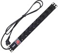 Блок розеток 19", 8 розеток W&T WT-PDU-G8 1171040