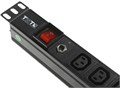 Блок розеток 19", 9 розеток TWT TWT-PDU19-10A9C3 507006