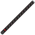Блок розеток  Exegate PDU-V120 Al-12S-EU2.5-SW 1123564