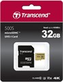 Карта памяти MicroSDHC 32GB Transcend TS32GUSD500S 631777