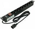 Блок розеток 19", 8 розеток NTSS NTSS-PDU-DA1017 1174140