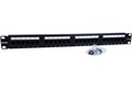 Патч-панель 19", 24xRJ45, UTP, Кат. 5е NTSS NTSS-PP-1U-24-UTP-RJ45-5e-D 1088568