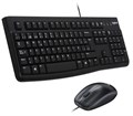 Клавиатура и мышь проводной комплект Logitech MK120 1181256