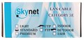 Кабель витая пара U/UTP 5e кат. 4 пары SkyNet CSS-UTP-4-CU-OUT/100 966297