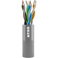 Кабель витая пара U/UTP 5e кат. 4 пары NTSS NTSS-IN-UTP4-5е-PVC-GY 1088572