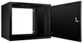 Шкаф настенный 19", 9U Cabeus WSC-05D-9U55/45m-BK 800905