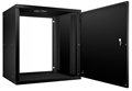 Шкаф настенный 19", 12U Cabeus WSC-05D-12U55/45m-BK 800909