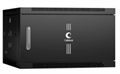 Шкаф настенный 19", 6U Cabeus SH-05F-6U60/35m-BK 552744